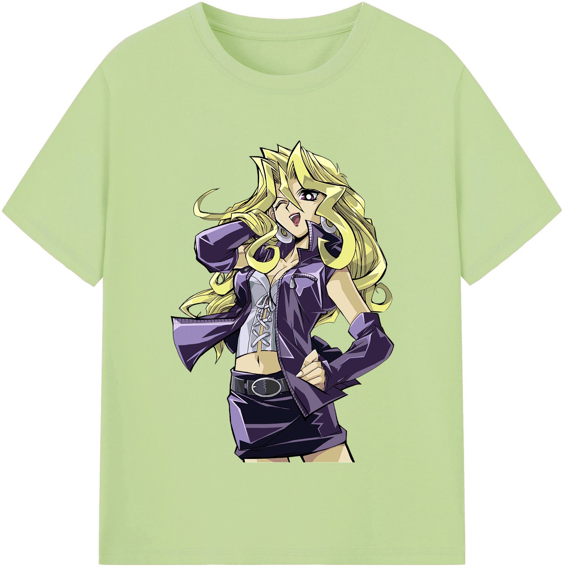 （画像用） 遊☆戯☆王 Yu-Gi-Oh! 綿100％半袖Tシャツ（フロントプリント）